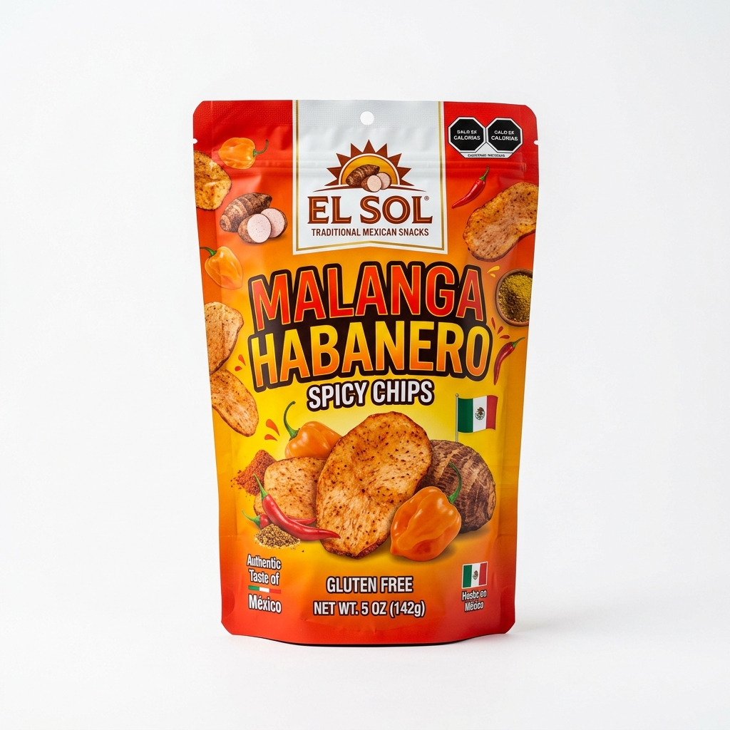 Malanga Habanero - Chips picantes